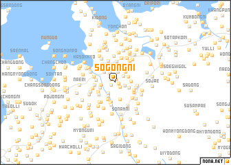 map of Sŏgong-ni