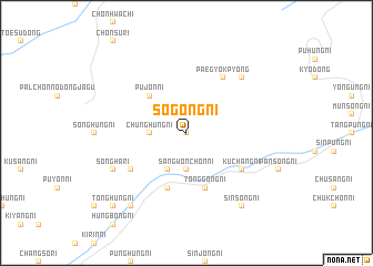 map of Sŏgong-ni