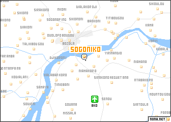 map of Sogoniko