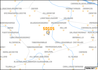 map of Sogos