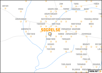 map of Sogpélsé