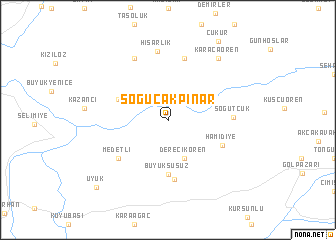 map of Soğucakpınar