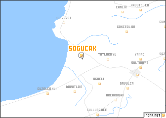 map of Soğucak