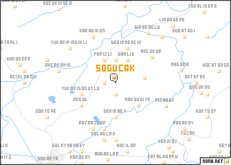 map of Soğucak