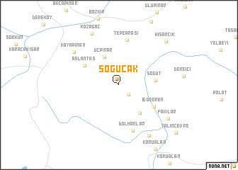 map of Soğucak