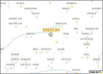 map of Soğucak