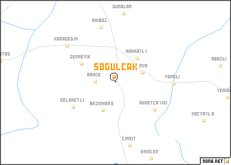 map of Soğulcak