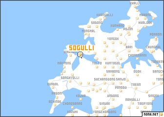 map of Sogŭl-li