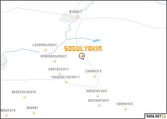 map of Sogulyakin