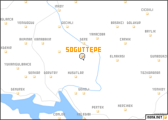 map of Söğüttepe