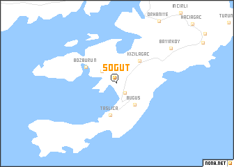 map of Söğüt