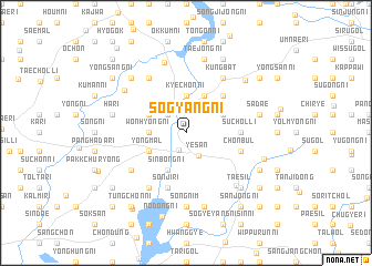 map of Sŏgyang-ni