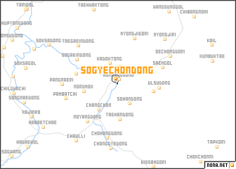 map of Sogyech\