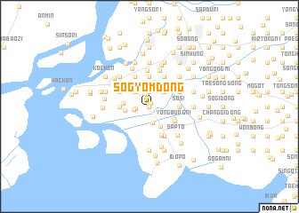 map of Sŏgyŏm-dong