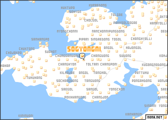 map of Sŏgyŏng-ni