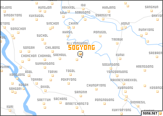 map of Sŏgyŏng