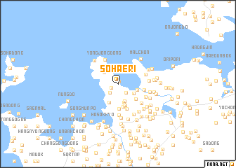 map of Sŏhae-ri