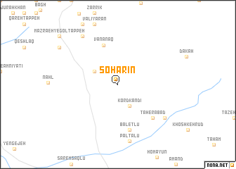 map of Soharīn