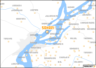 map of Sŏha-ri