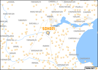 map of Sŏha-ri