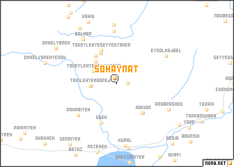 map of Şoḩaynāt