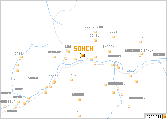 map of Sohch