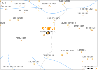 map of Soheyl