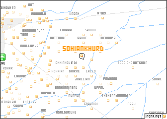 map of Sohiān Khurd
