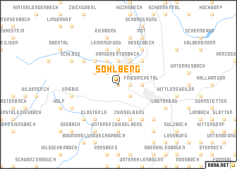 map of Sohlberg