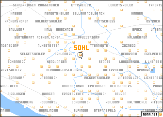 map of Sohl