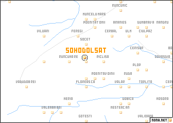 map of Sohodol-Sat