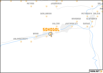 map of Sohodol