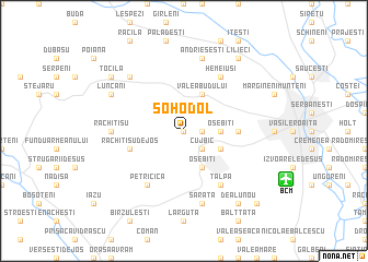 map of Sohodol