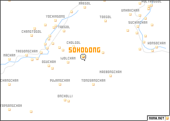 map of Soho-dong