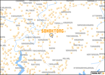 map of Sohok-tong