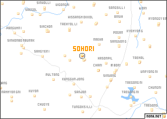 map of Soho-ri