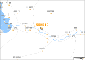 map of Sohoto