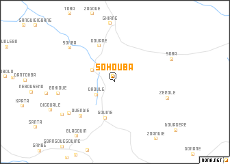map of Sohouba