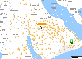 map of Sohou