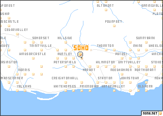 map of Soho