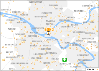 map of Soho