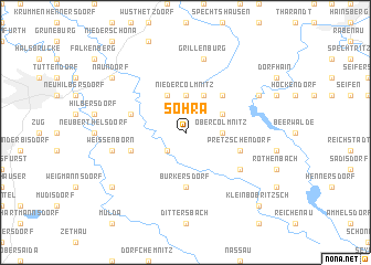 map of Sohra