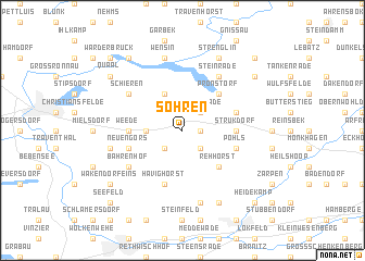 map of Söhren