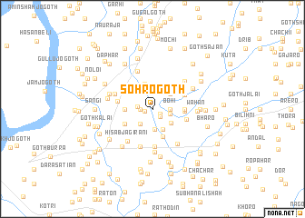 map of Sohro Goth