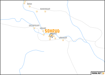 map of Sohrūd