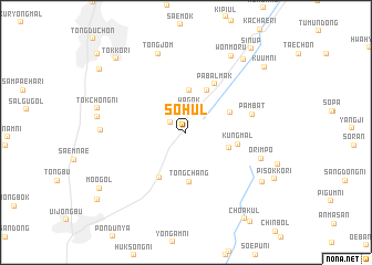 map of Sohŭl