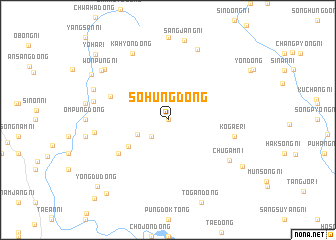 map of Sŏhŭng-dong