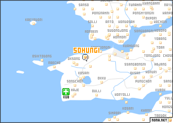 map of Sŏhŭngi