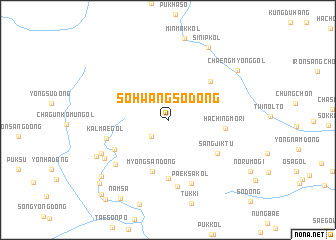 map of Sohwangsŏ-dong