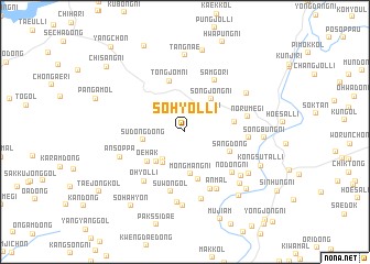 map of Sohyŏl-li